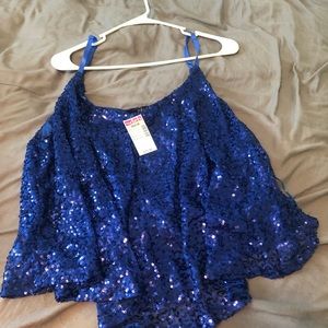 Sequin top
